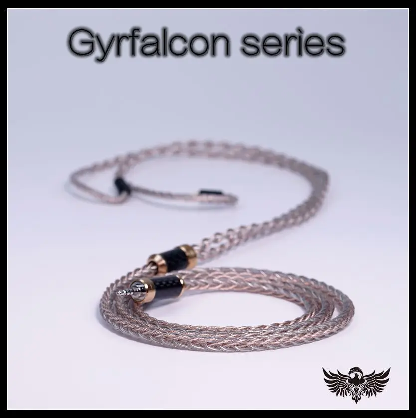 Gyrfalcon серия драгоценный металл верхняя гарнитура обновленный кабель N5005 0 78 мм MMCX