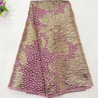 high quality brocade lace embroidery flower african lace fabric jacquard weave french lace fabric sewing sewing d4536