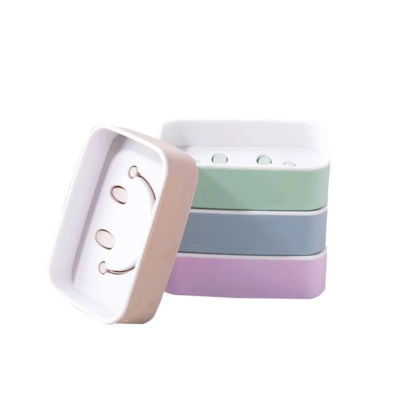 Ящик для мыла Smiley креативный держатель в ванной комнате сушилка хранения поднос