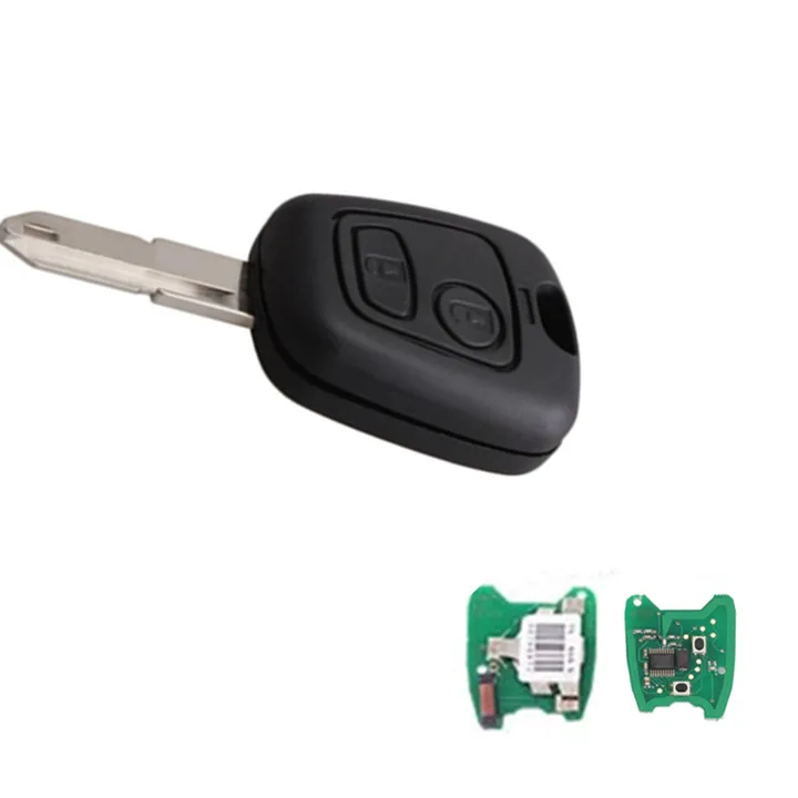 Wilongda Автомобильный ключ дистанционного управления 2 кнопки 434 МГц id46 чип