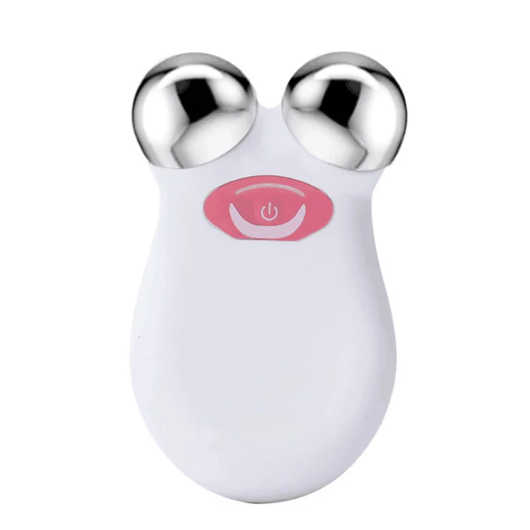 

Миниатюрный аппарат для подтяжки лица с микротоком, Электрический Вибрационный массажер для лица для подтяжки и омоложения, устройство для...