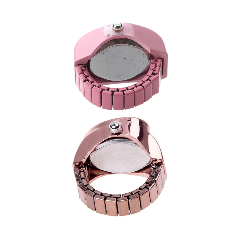 Наручные часы 1 шт. женские розовые кварцевые карманные наручные стразы круглый