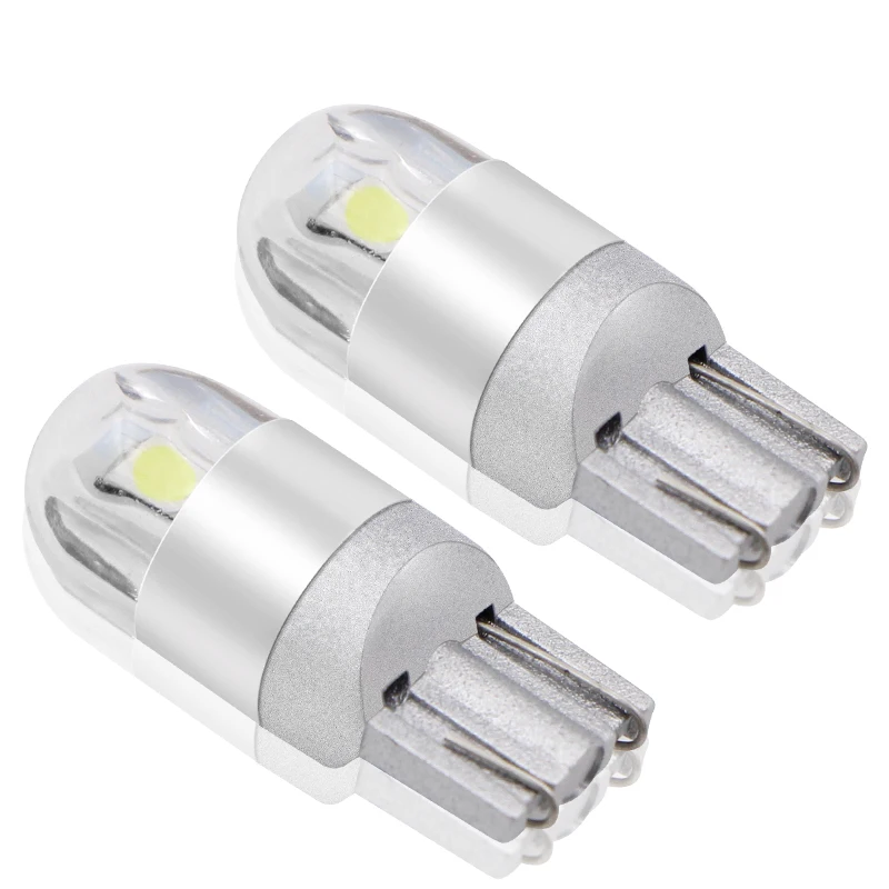 2 шт. светодиодный лампы белого цвета 168 501 W5W светильник на танкетке 3030 2SMD