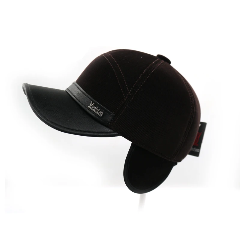 Осень и зима мужская кожаная шляпа повседневная локомотив Snapback шляпа мужская бейсболка новая мода обувь высокого качества