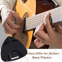 durable plastic heart shape guitar pick collection holder accessories guitar pick case box
