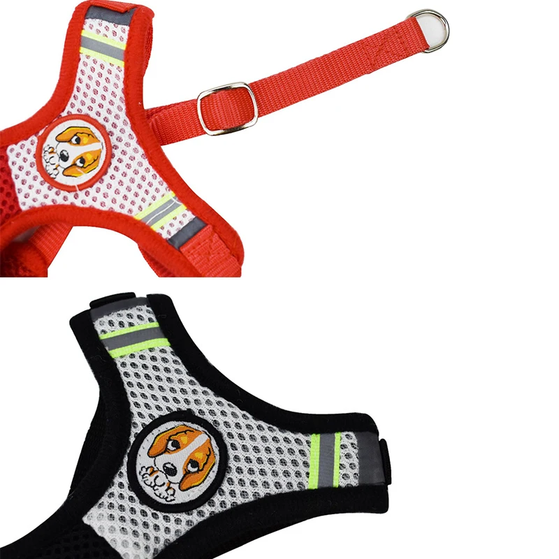 

Pet Straps Pet Vest Color Matching Adjustable Cat Dog Harness And Leash Adjustable Chest Strip Safety Pet Outdoor Supplies