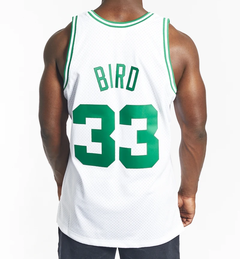 

2021 Mens New American Basketball Clothes #34 Paul Pierce Boston Celtics European Size Ball Pants T Shirts Cool Tops Loose 2XL