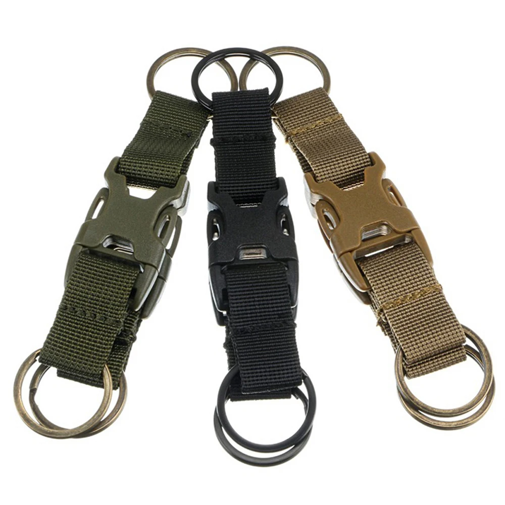 3 цвета Тактический Многофункциональный регулируемый ремень рюкзак три кольца