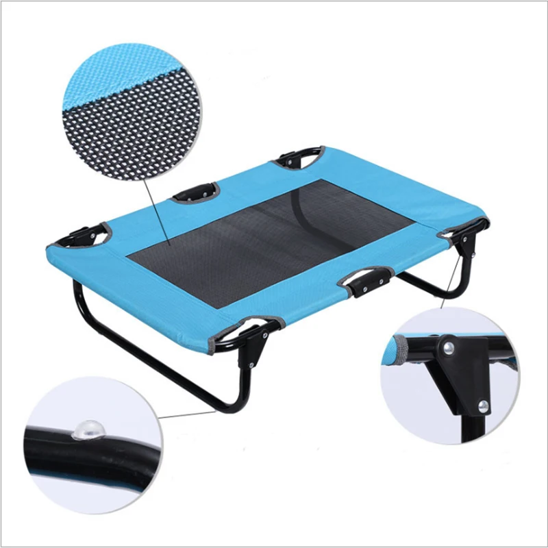 Летняя оксфордская открытая кровать для собак дышащая Coolaroo портативная классная