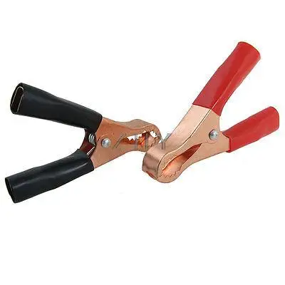 2 х медный автомобильный 50A Аккумуляторный Зажим Аллигатор зажим 80 мм|Щипковые