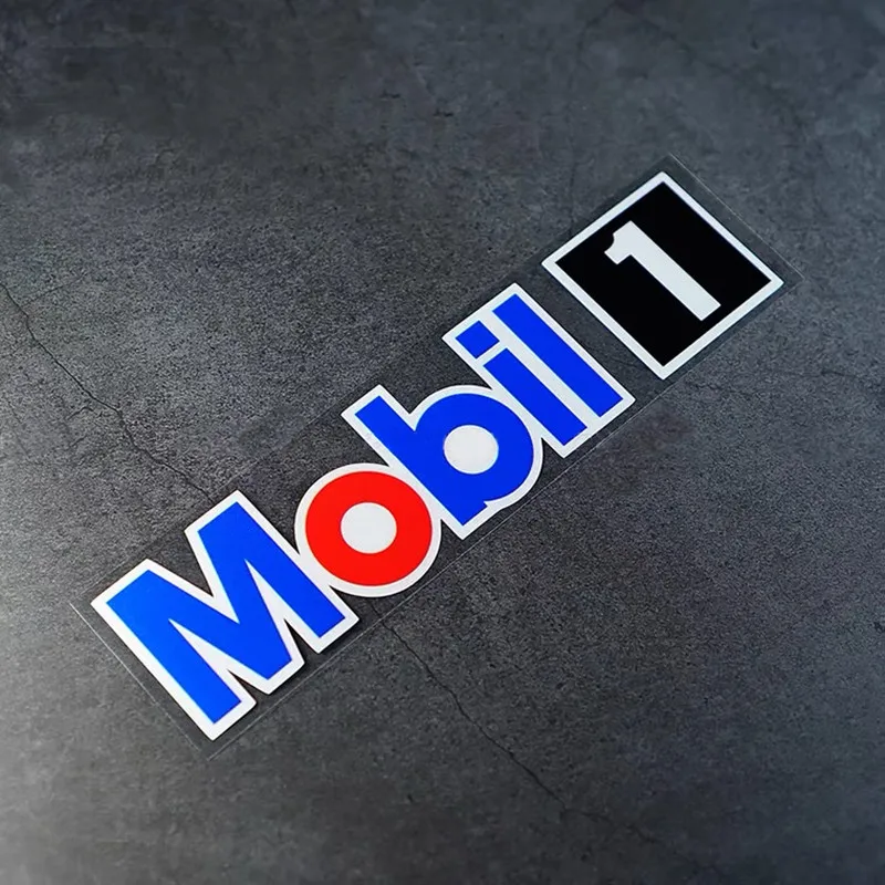 

1 шт., Светоотражающая наклейка для кузова автомобиля Mobil1