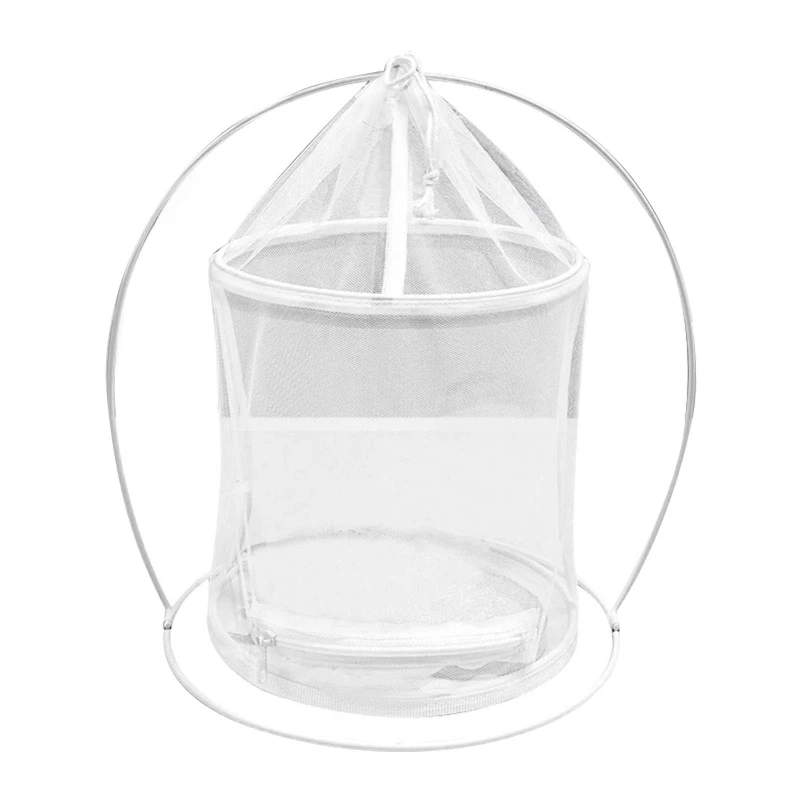 

Collapsible Bug Terrarium Convenient Observation Durable Butterfly Growing Cages R7UA