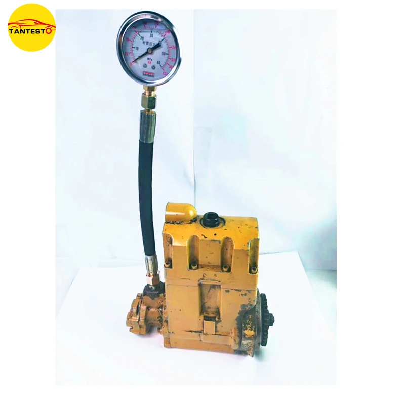 60mpa Diesel Pump Pressure Test Gauge with Tube Pipe for CAT C7C9 Actuation Pump