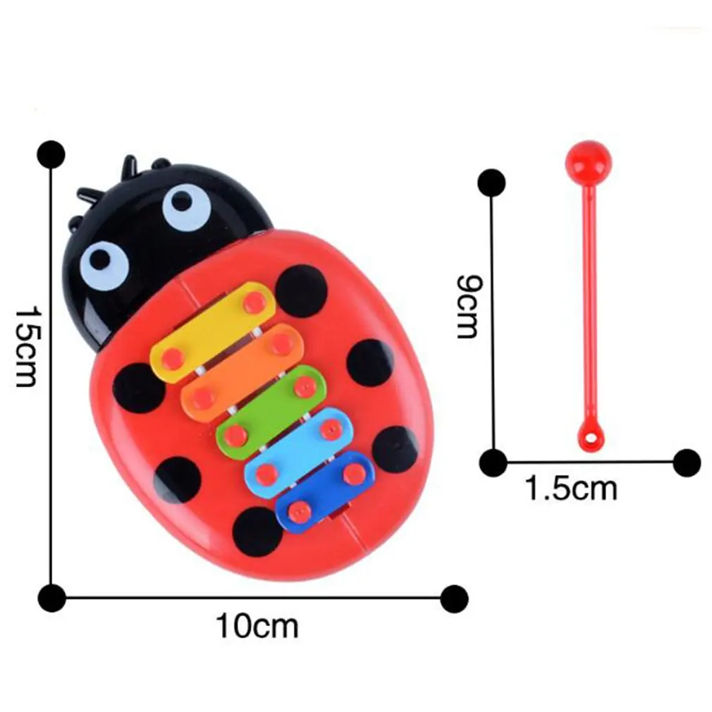 Hand Knock Piano Educational Toys Harp Boy Girl Musical Baby Toy 8-Note Xylophone for 0-3 Years Old Children Toddler |