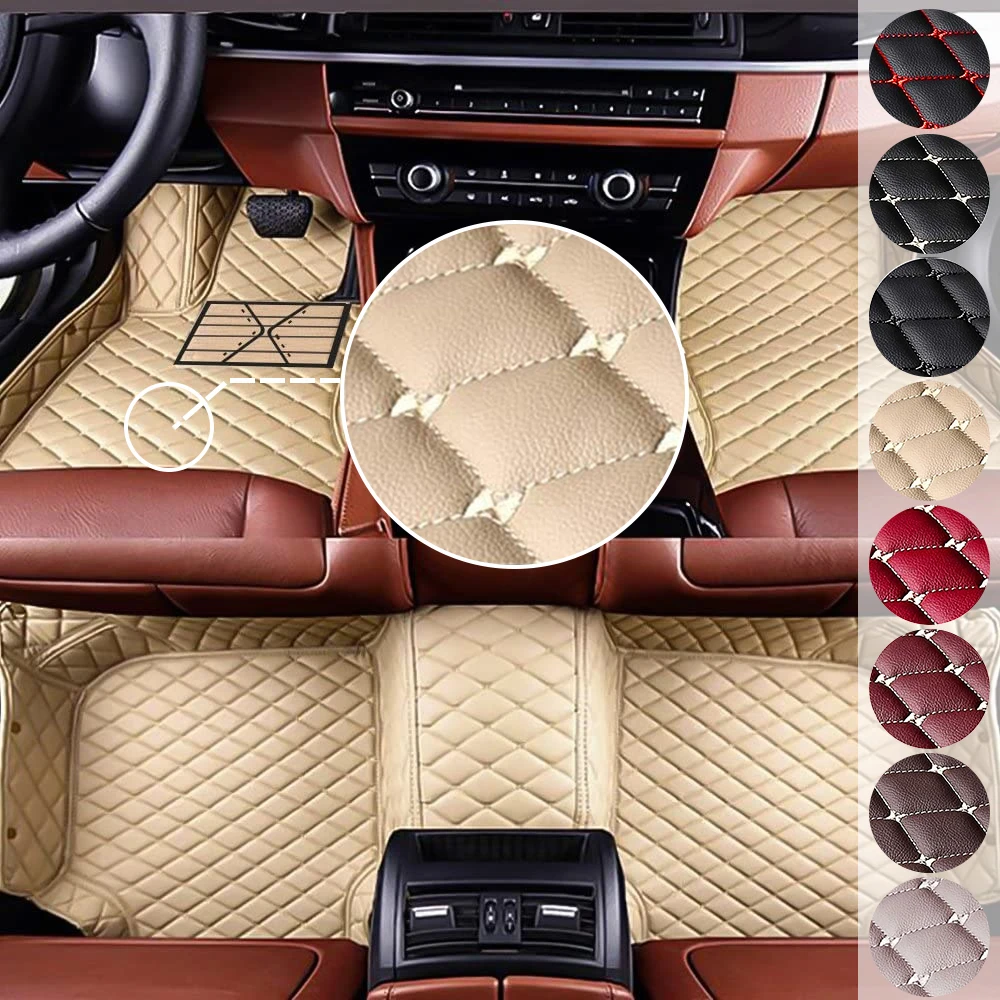 

Автомобильные коврики для HYUNDAI Active 2009 2010 2011-2017, кожаные Коврики для ног, аксессуары для автостайлинга, коврик, водонепроницаемый автомобильн...