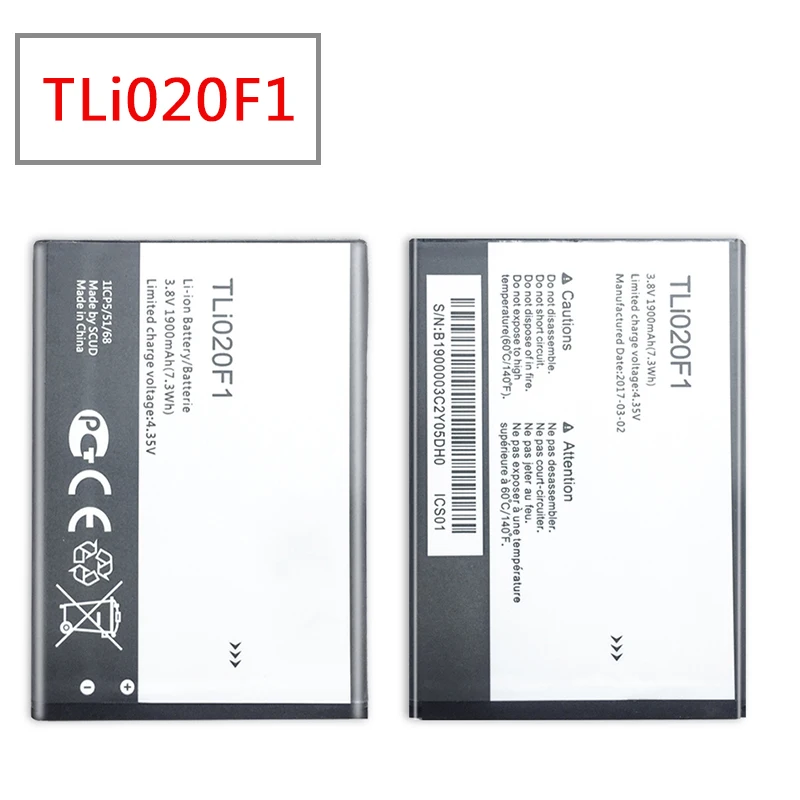 Для TCL J720 J720T J726T J728T для Alcatel One Touch Pop 2 5042d ALCATEL C7 OT 7040 7040D TLi020F1 2000mAh