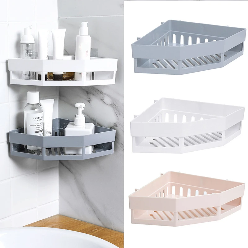 1 шт. ключница на стену угловые полки для ванной комнаты держатель шампуня