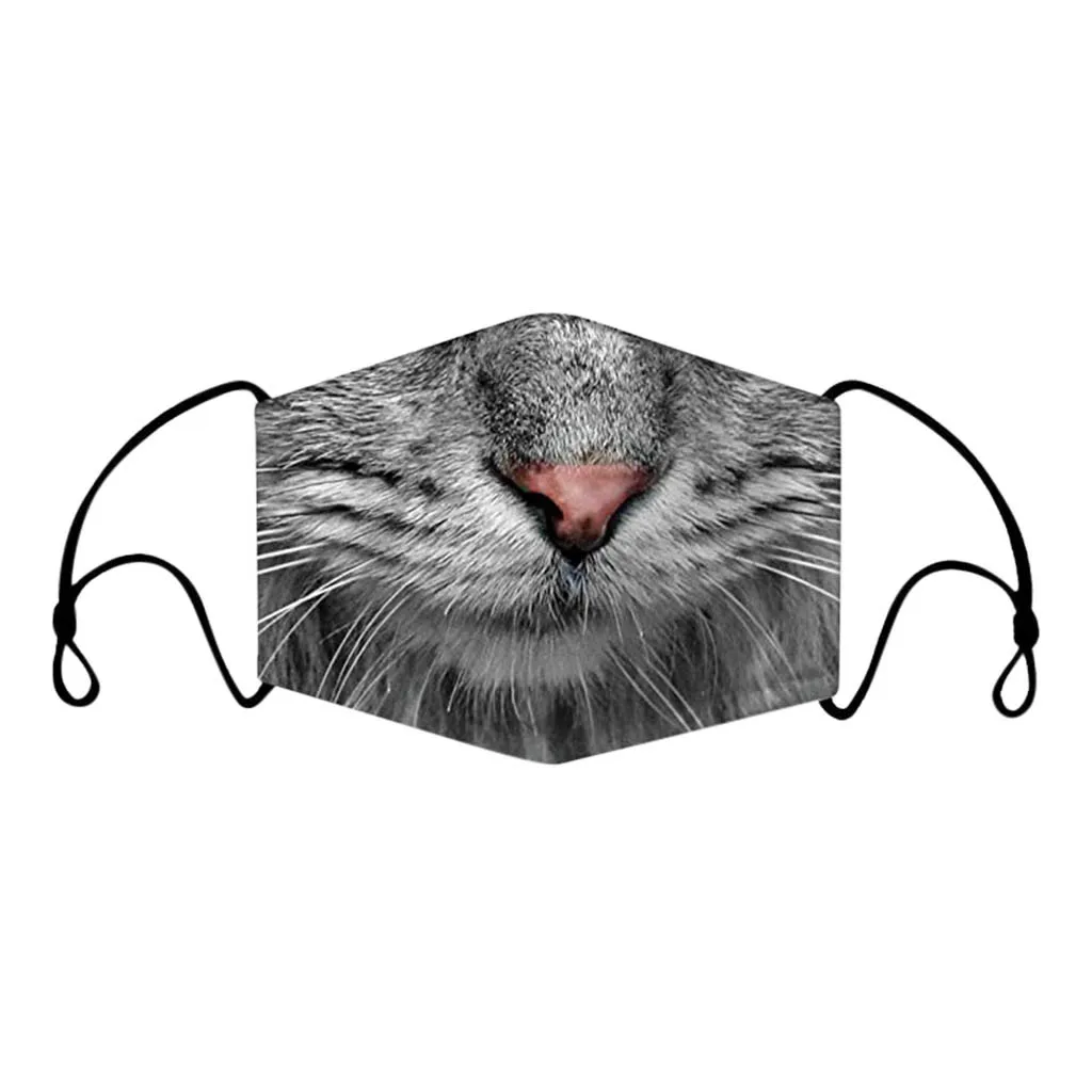 

Fashion Printring Mask Dustproof Windproof Mouth Face Mask Outdoors Protective Mascarillas Washable Reusable Masque Mascaras