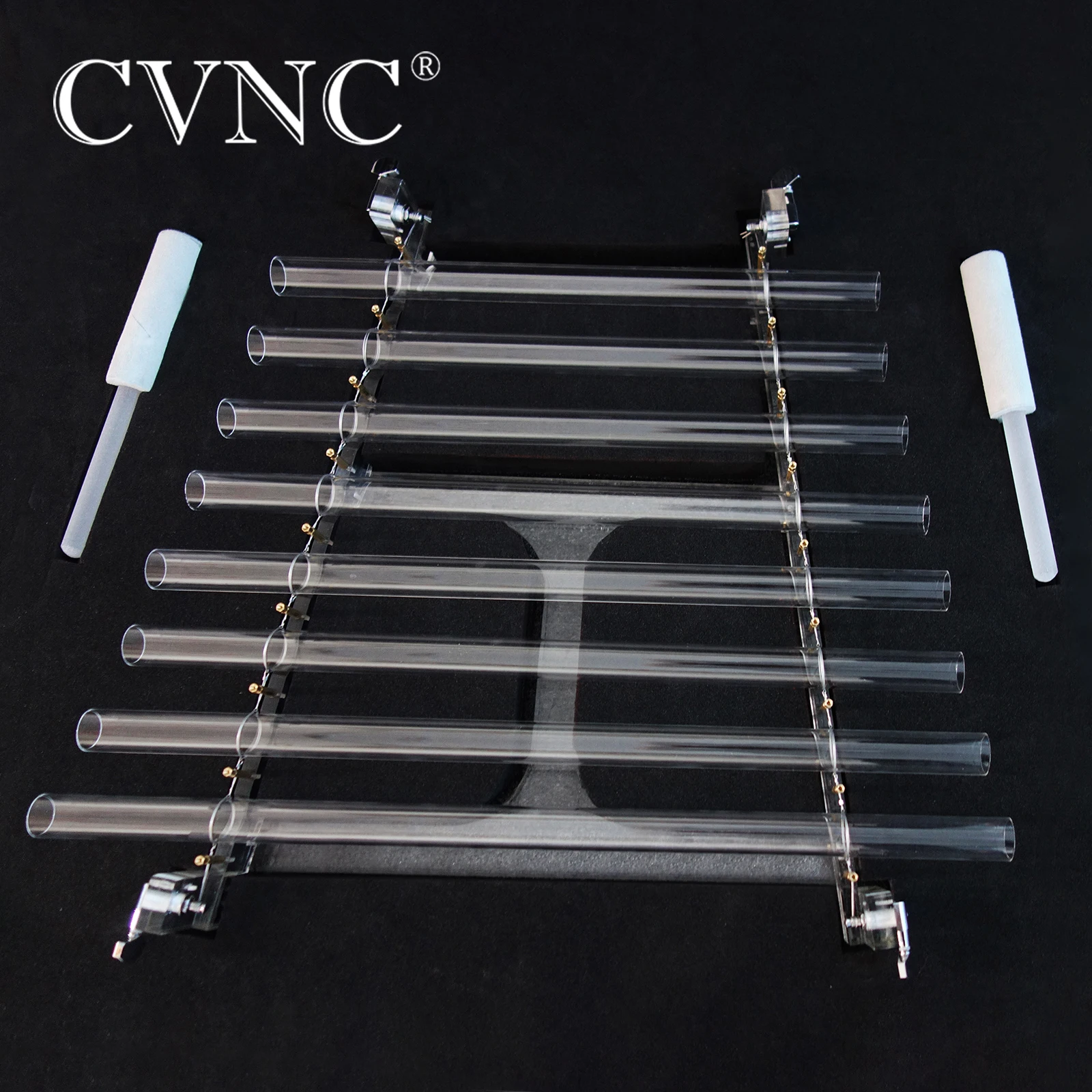 CVNC 440 Hz или 432Hz 8 трубок Note CDEFGABC Cear кварца кристалл пение арфа с алюминиевым сплавом