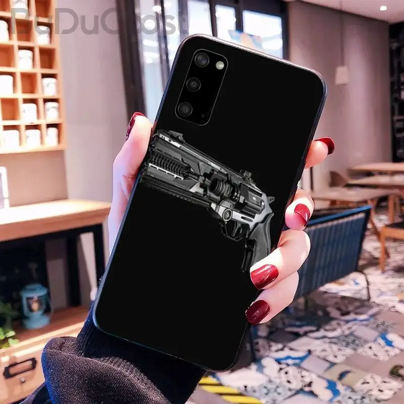 

Versaca Weapon gun pistol Phone Case for Samsung Galaxy S10 Plus S10E S6 S7 edge S8 S9 Plus S10lite S20 Plus S20 Ultra