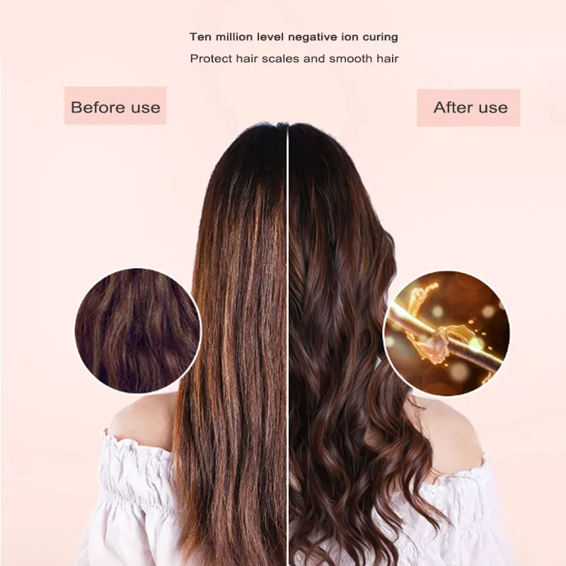 

Portable new automatic ceramic curling tongs, large pliers, beach wave iron curling tongs, air curling tongs