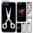 Парикмахерская расческа MaiYaCa, инструменты для парикмахерской, чехол для телефона iPhone X, XR, XS, 11, 12, 13 Pro MAX, 5, 6, 6S, 7, 8 Plus