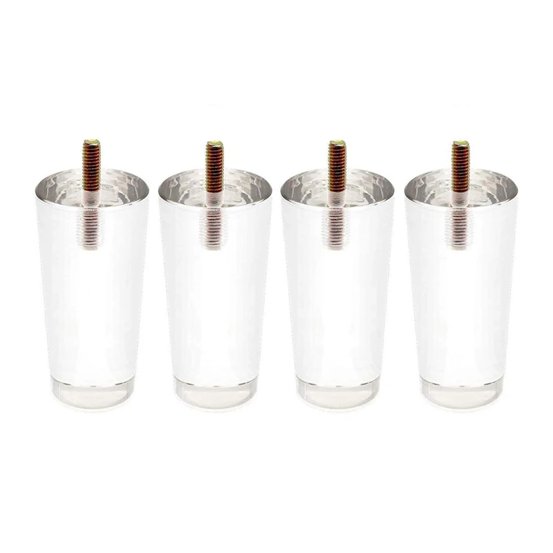 

2 шт., Прозрачные ножки для мебели, для шкафа, кофейного столика