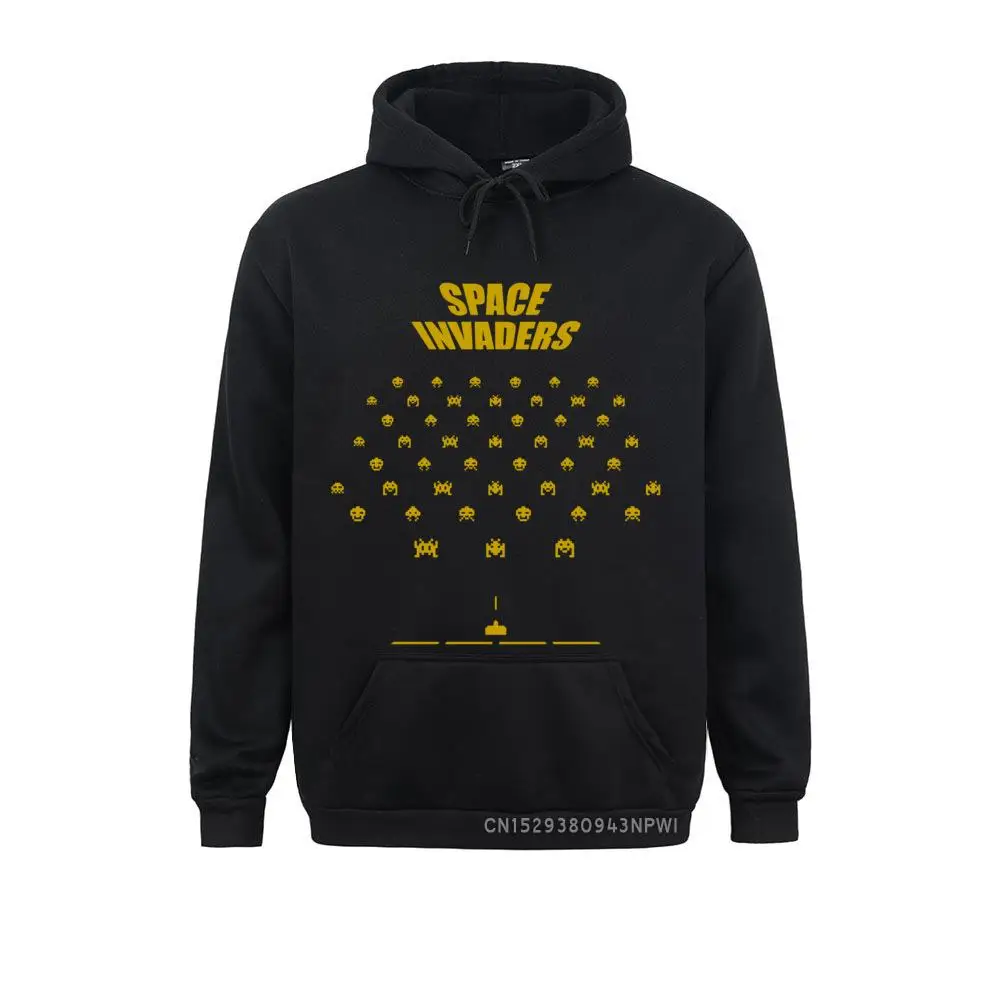 Пуловер Space Invaders мужской свитшот с капюшоном в стиле рок-ролл спортивная одежда