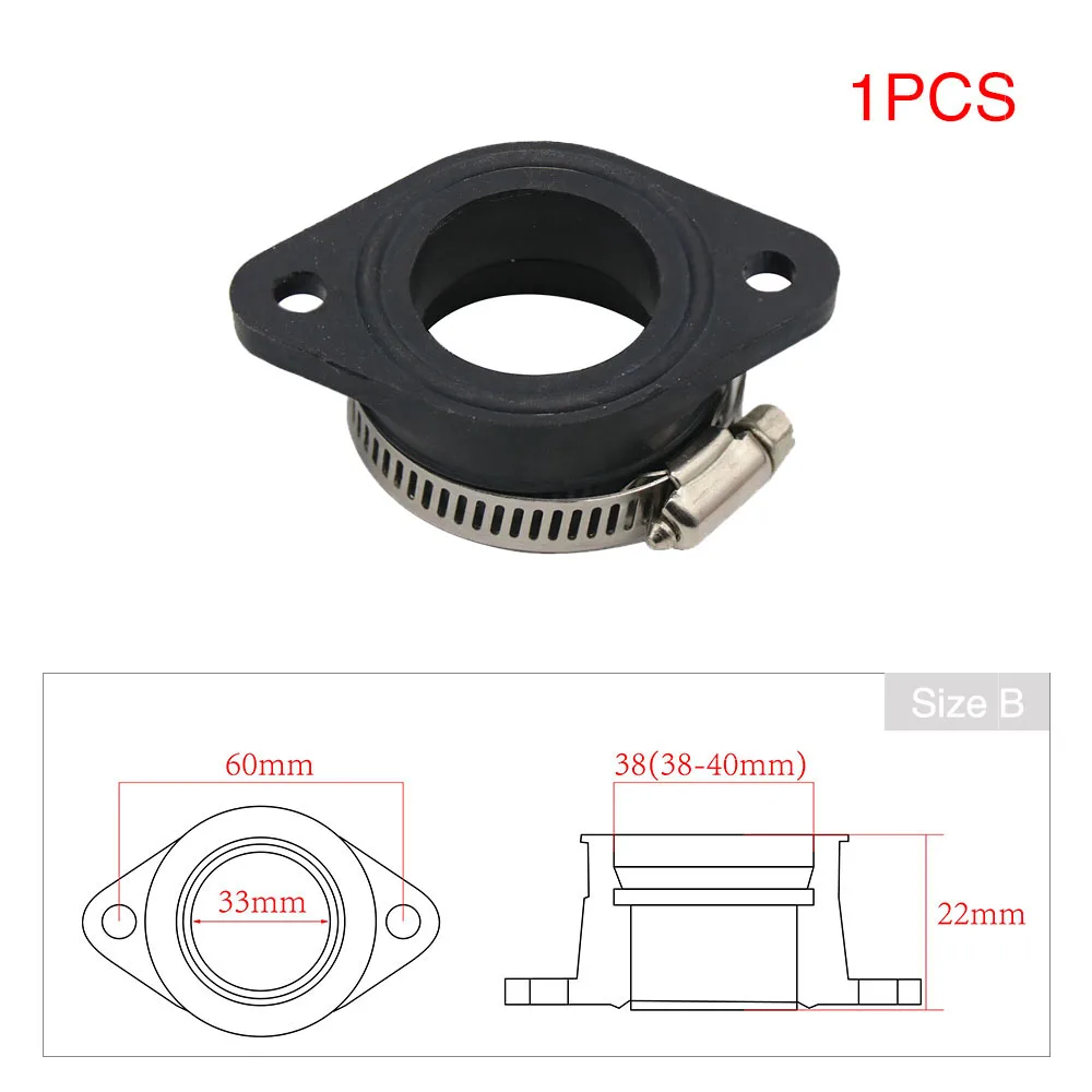 

Alconstar-резиновый мотоциклетный карбюратор адаптер впускная труба Кроссовый велосипед для MIKUNI OKO KOSO KEIHIN 28 30 32 34 PE28mm PE30mm