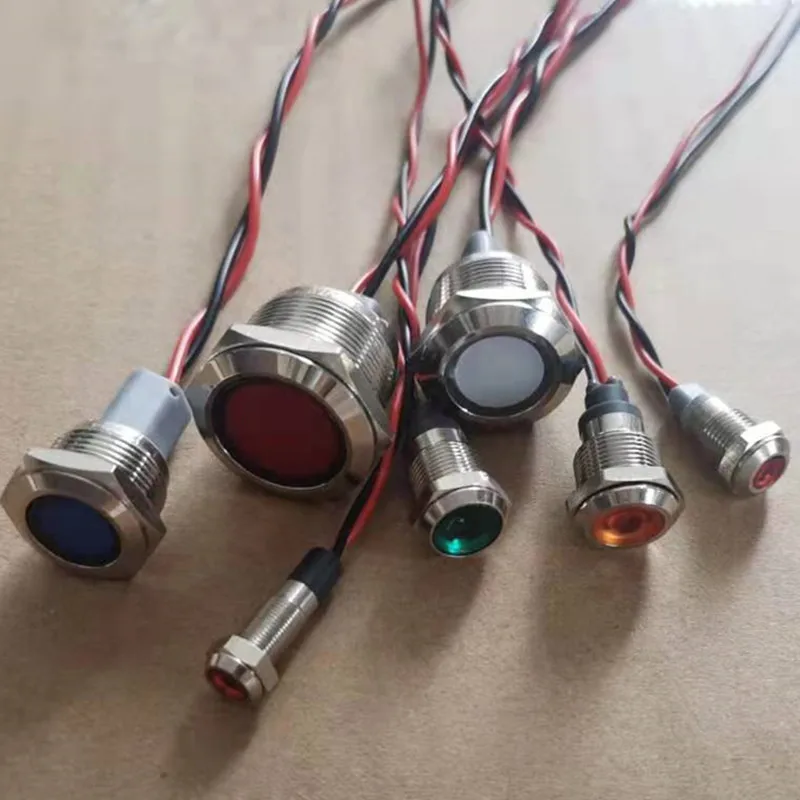 Водонепроницаемый IP67 металлический светодиодный Предупреждение сигнальная