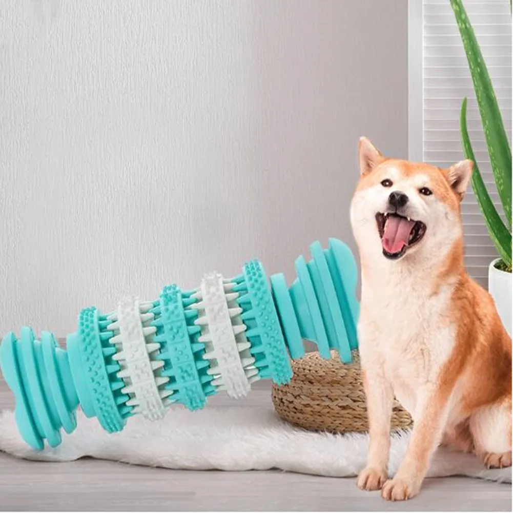 

Rubber Toy Dog Toy Dog Chew Toys Dog Toothbrush Pet Molar Tooth Cleaning Brushing Stick Doggy Puppy Dental Care Dog Pet Supplies