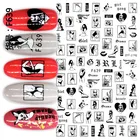 Новейшие наклейки для ногтей серии F 637 sey, 3d наклейки для ногтей, наклейки для ногтей Стразы, украшения сделай сам для обертывания ногтей