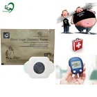 10 шт. медицинские пластыри для диабетиков лечение диабета Тип 2 китайская медицина Изолины для контроля уровня сахара в крови пластырь