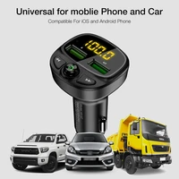 vehicle mounted bluetooth qc 3 0 15w car charger fast charging wholesale fm player
