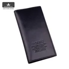 Кошелек мужской из искусственной кожи, тонкий, деловой