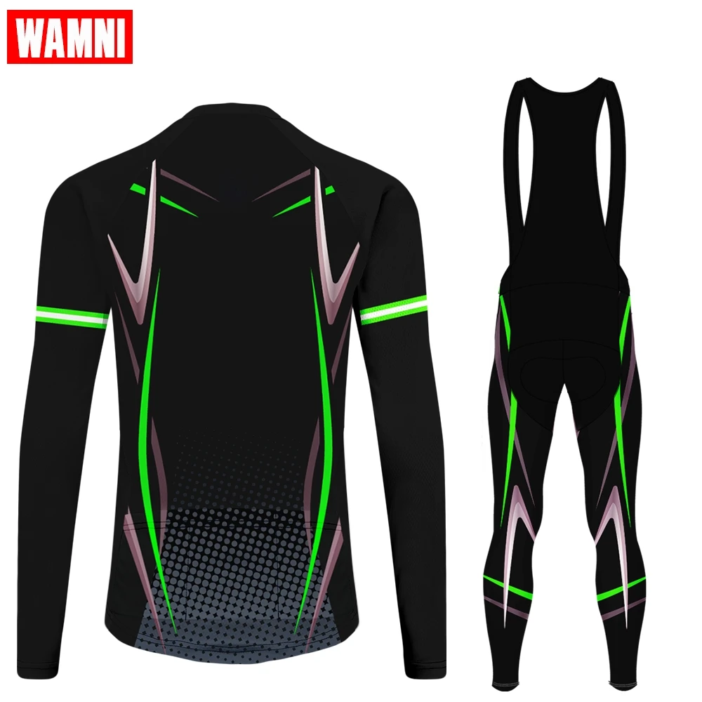 Женский комплект из джерси и брюк WAMNI с длинным рукавом | Спорт развлечения