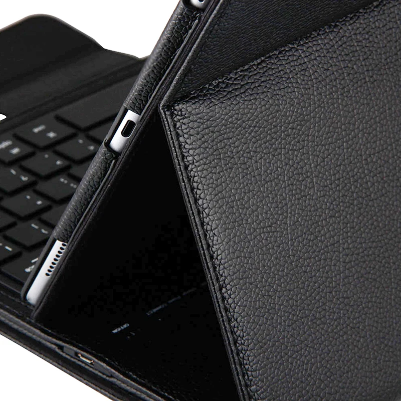 Съемная Bluetooth клавиатура для iPad Pro 12 9 дюйма mini 4 7 дюймового планшета кожаный