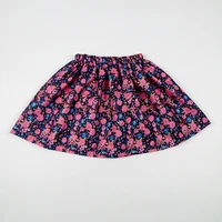 cheap 2022 printed flower children baby girl summer tutu skirts fashion princess short skirt pettiskirt kids clothes usa vestido