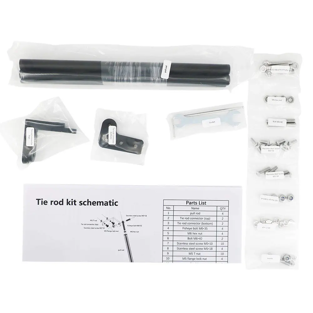 

3D Printer Accessories Tie Kit Bracket For CR-10/10S/10 S4 TEVO Tornado AnetE12 DIY Desktop Print Kits Levers Office Electronics