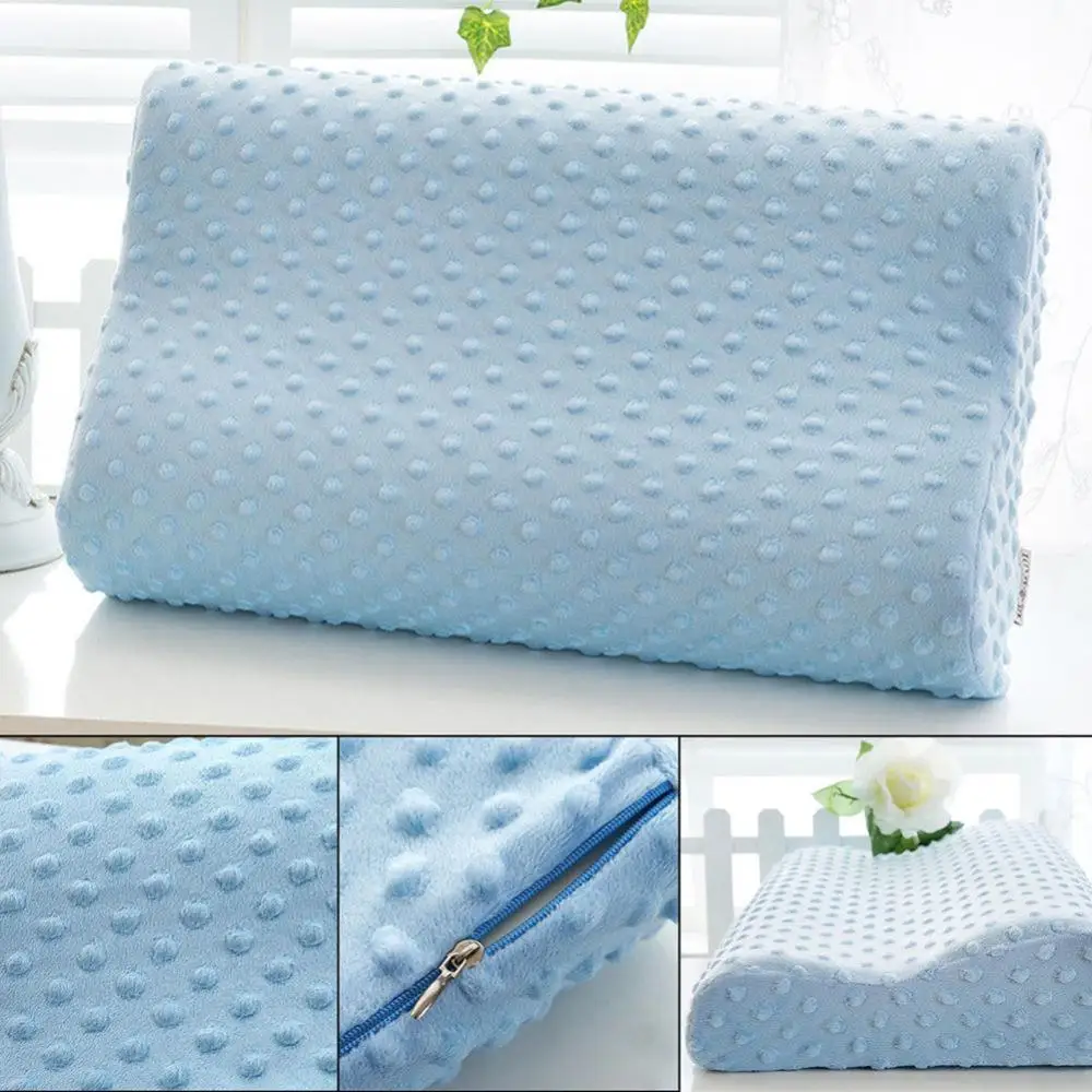 

Health Care Pillow for Baby Slow Rebound Memory Foam Neck Rest Orthopedic Soft Comfort Pillow Baby Cervical Spine Health Pillow