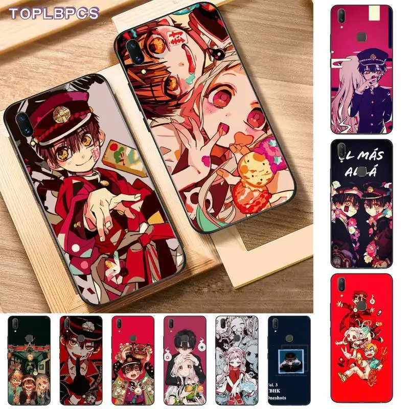 

TOPLBPCS Animation Toilet Bound Hanako kun Yugi Bling Cute Phone Case for Vivo Y91C 31 53 19 11 17 81 55 66 69 71 V11 i 9 7 67