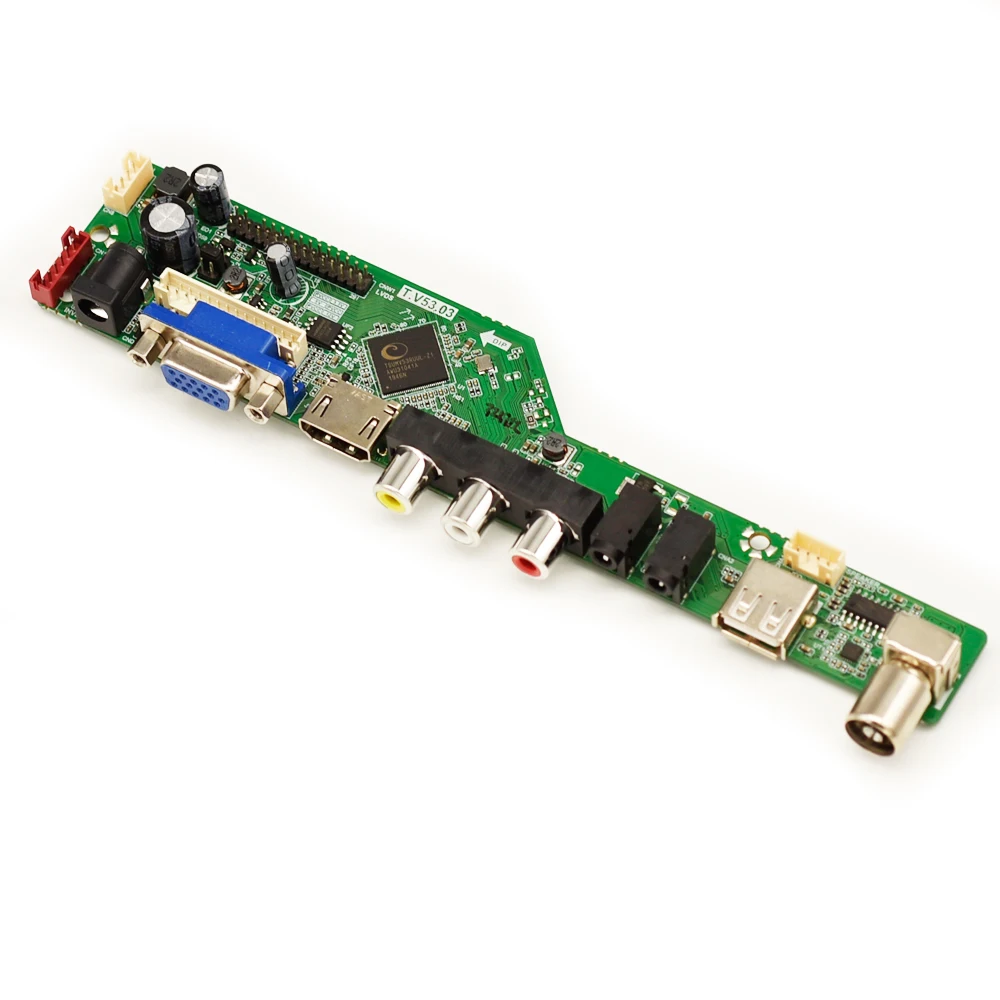 Универсальная плата драйвера контроллера ЖК-телевизора v53 D3663lua материнская