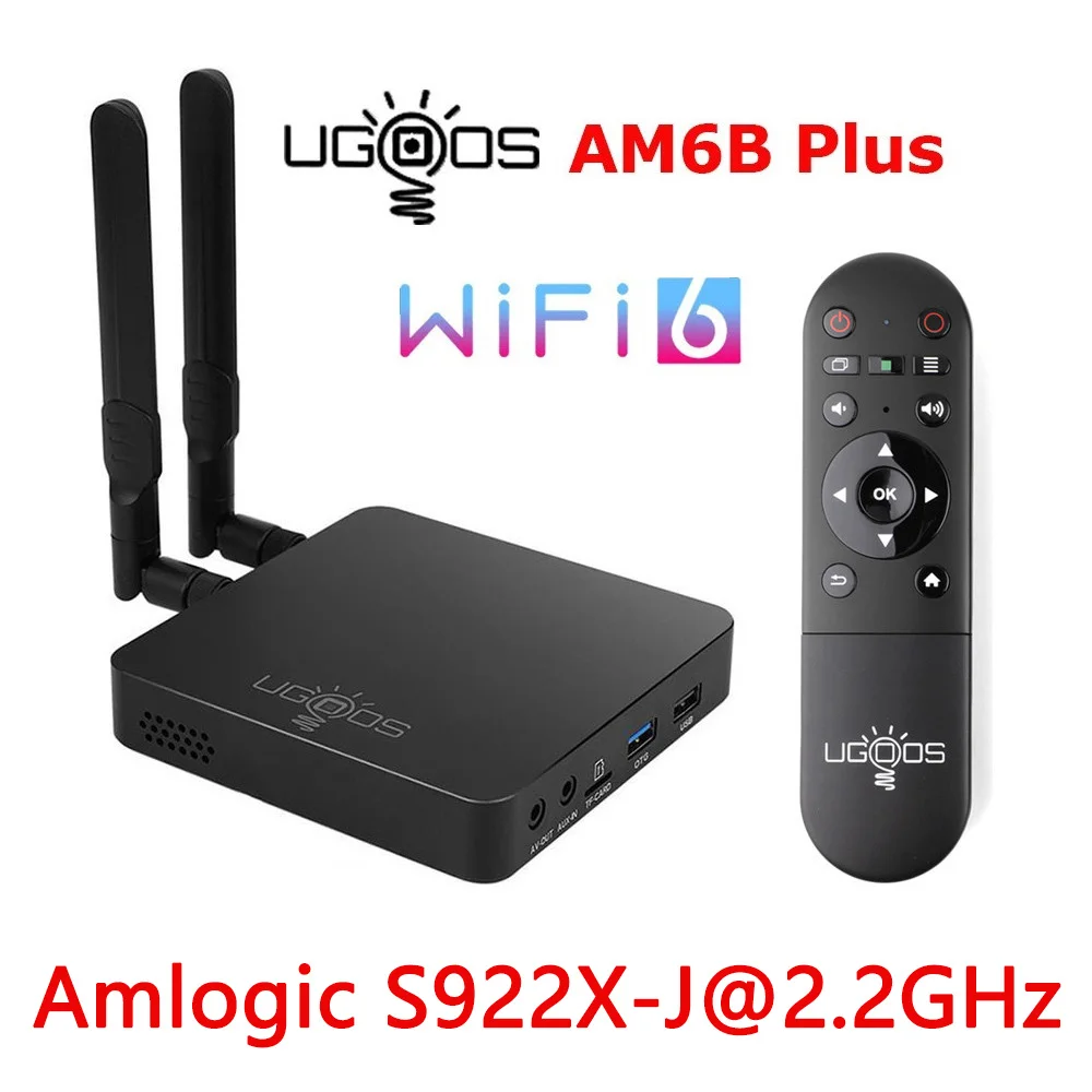 ТВ приставка UGOOS AM6B PLUS Android 2 4 + 32 ГБ Wi Fi Bluetooth|ТВ-приставки и медиаплееры| |
