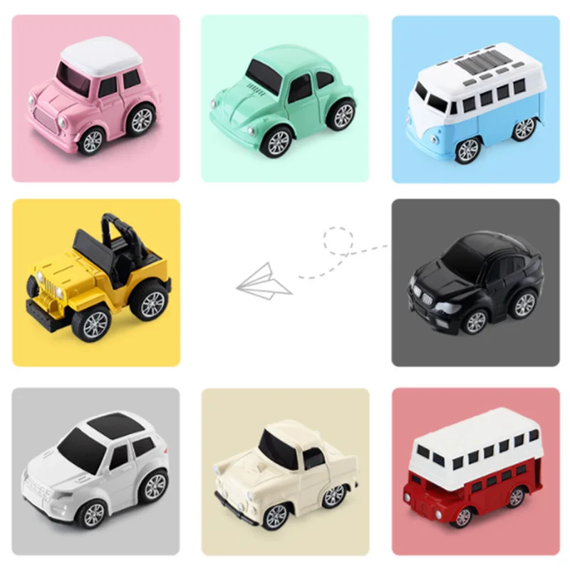 

8PCS Friction Powered City Fire Rescue Vehicle Truck Car Set Children Toy Kids Boy Macarons Mini Car Toddlers Kids Gift