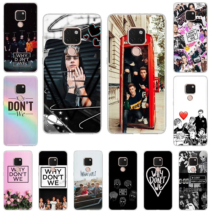 Почему мы не WDW POP Team Мягкий силиконовый чехол для телефона Huawei Mate30 Mate20 Mate10 lite Y9 Y7