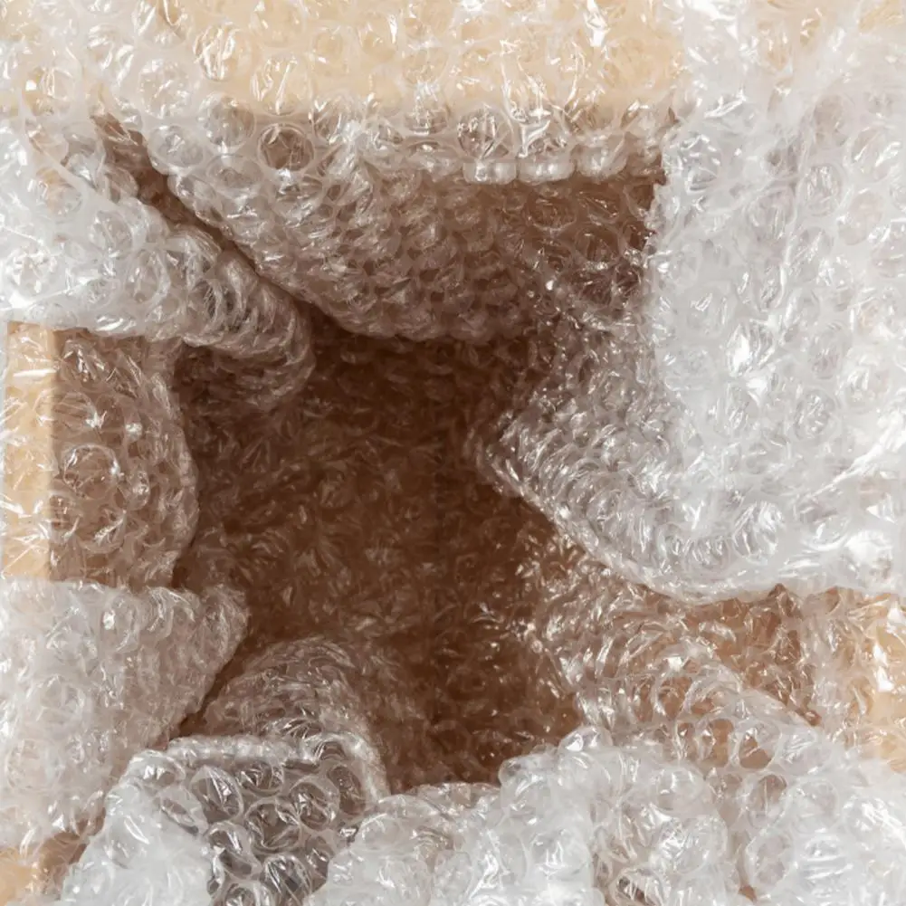 

Bubble Cushioning Wrap Reusable Air Bubble Wrap Practical Non-yellowing Useful Double Layer Air Bubble Wrap Roll