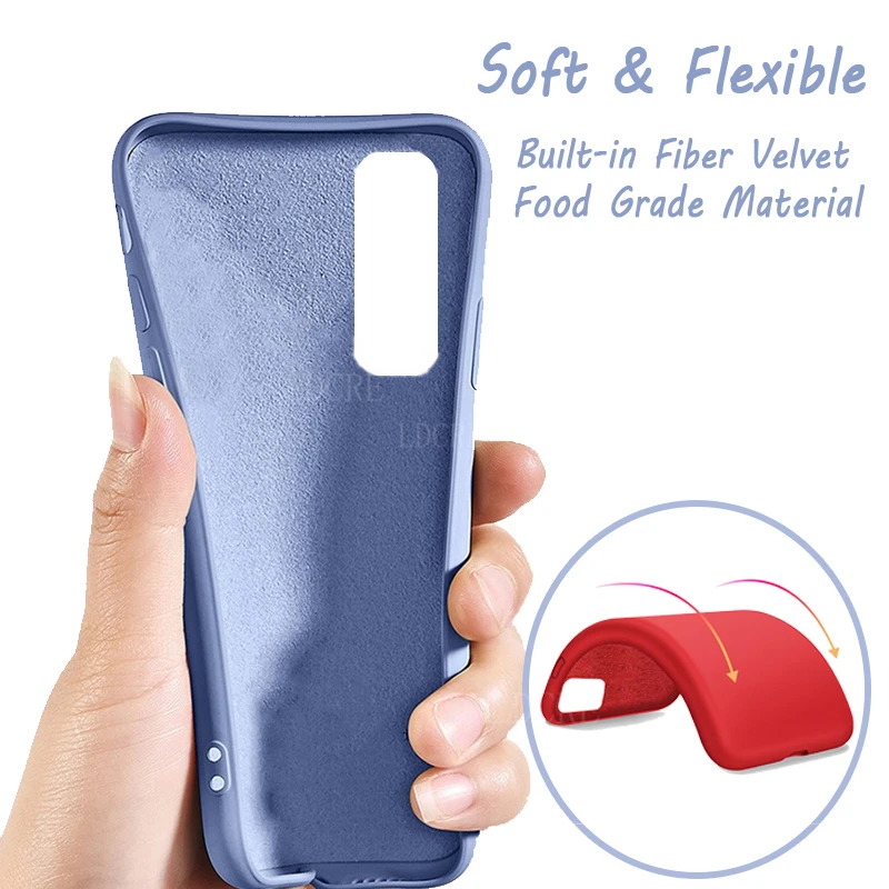 for cover xiaomi mi note 10 lite case for mi note 10 lite liquid bumper soft case for redmi note 8 9t 9 mi 10t lite pro fundas free global shipping