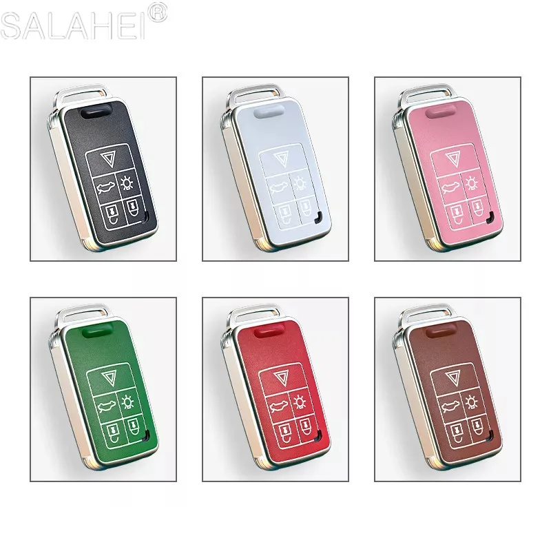 

High Quality TPU Car Remote All-inclusive Key Case Cover Shell For Volvo XC60 XC90 V60 S60 C70 V40 S60L S80L Auto Accessories