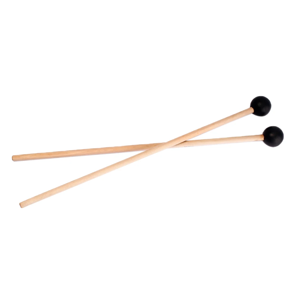 1 пара Glockenspiel ксилофон Beaters пластиковые головки молотки палочки Beater | Спорт и