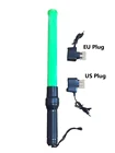 Перезаряжаемая стильная зеленая трубка для наружной безопасности светодиодный сигнальная палочка Предупреждение гающая флуоресцентная палочка для ночного огня, ручная палочка